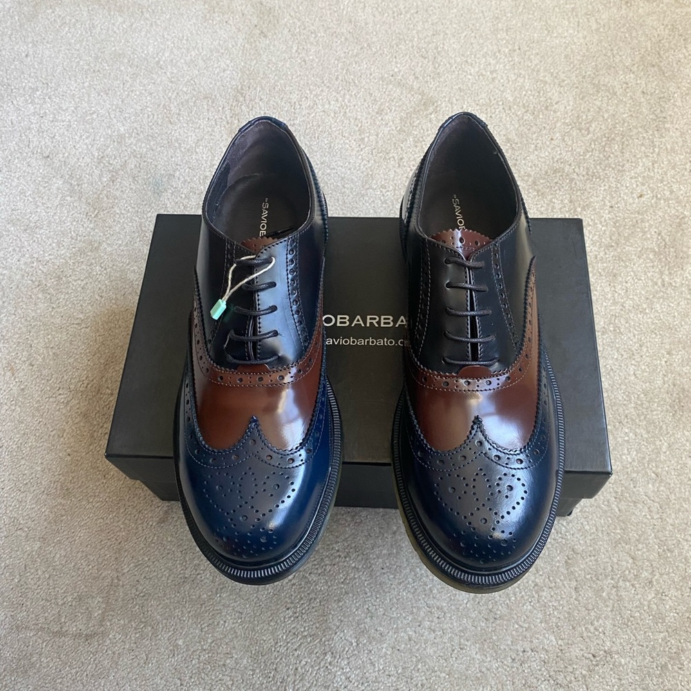 Mens Savio Barbato leather shoes